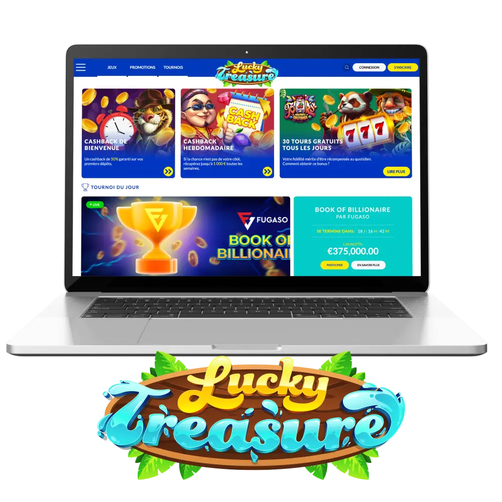 La plateforme Lucky Treasure vous emmènera dans un voyage inoubliable au casino.