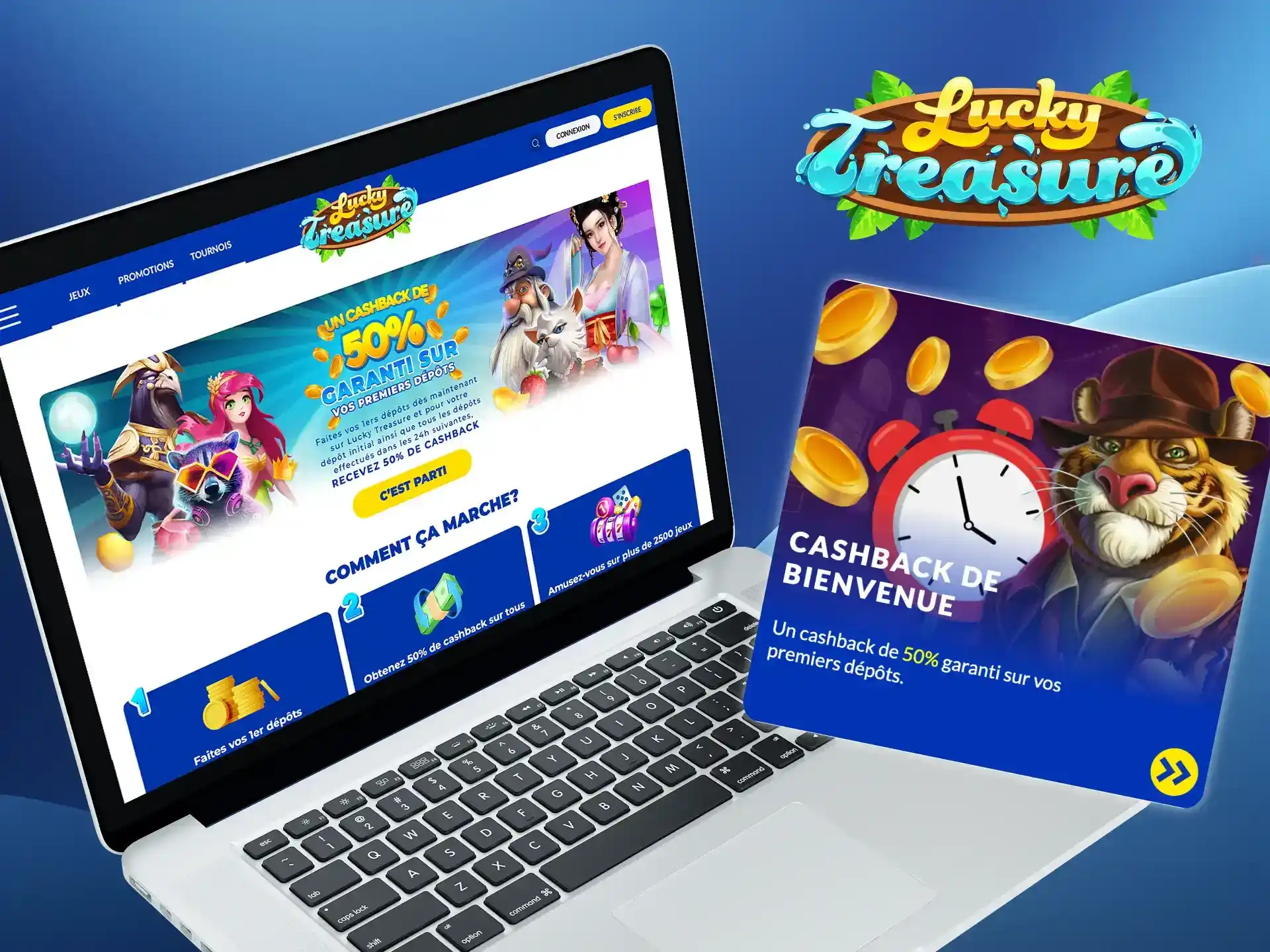 Jouez efficacement à Lucky Treasure et vous obtiendrez un solide pourcentage de retour.