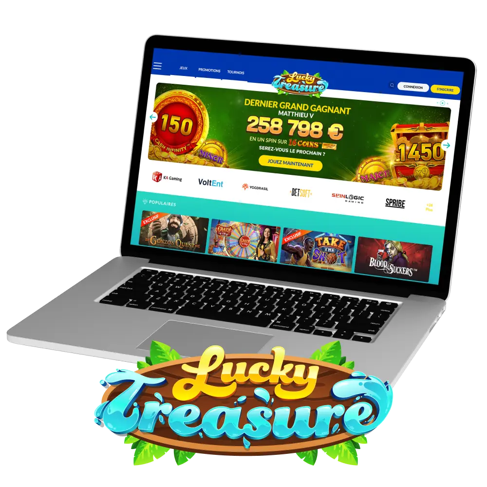 Bienvenue sur le site officiel de Lucky Treasure Casino.