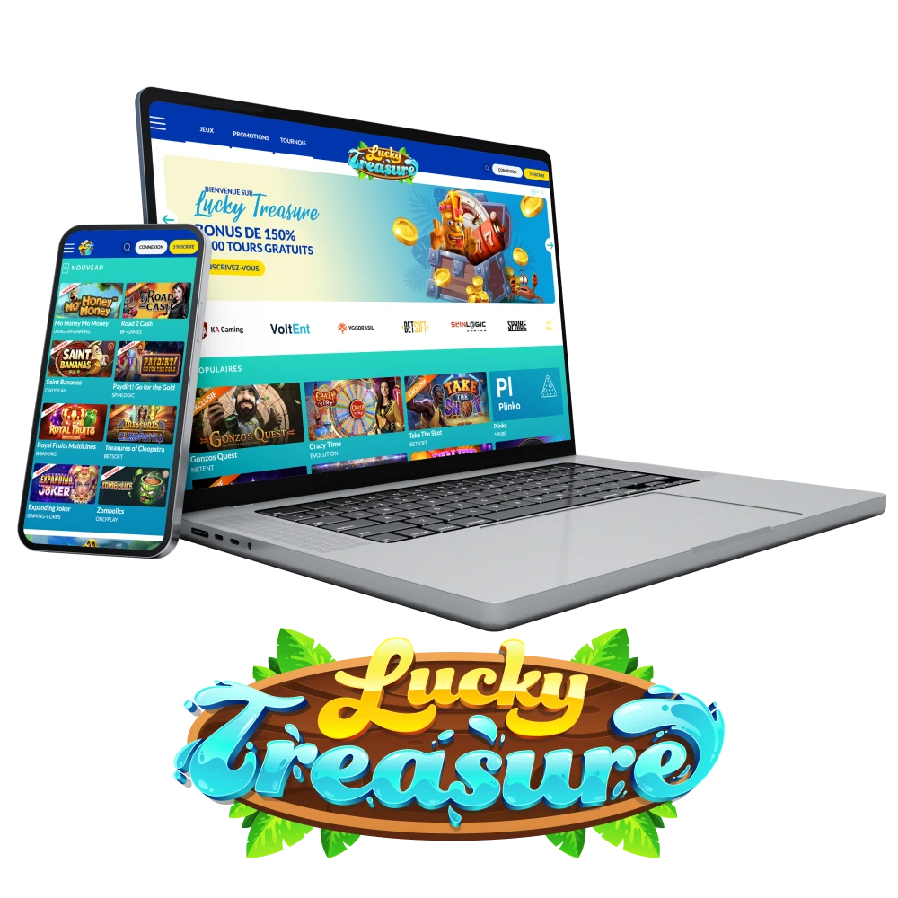 À Lucky Treasure, vous vivrez une expérience unique en interagissant avec la plateforme.