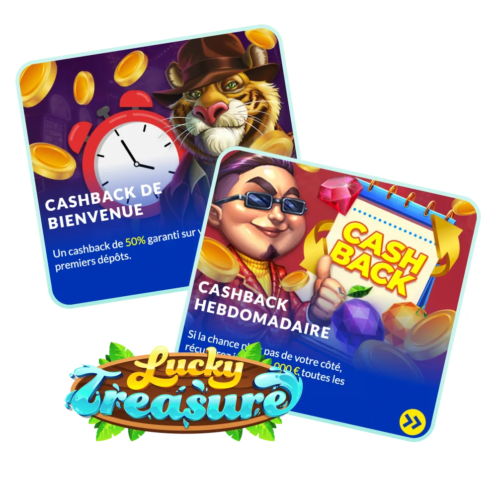 La plateforme Lucky Treasure vous emmènera dans un voyage inoubliable au casino.