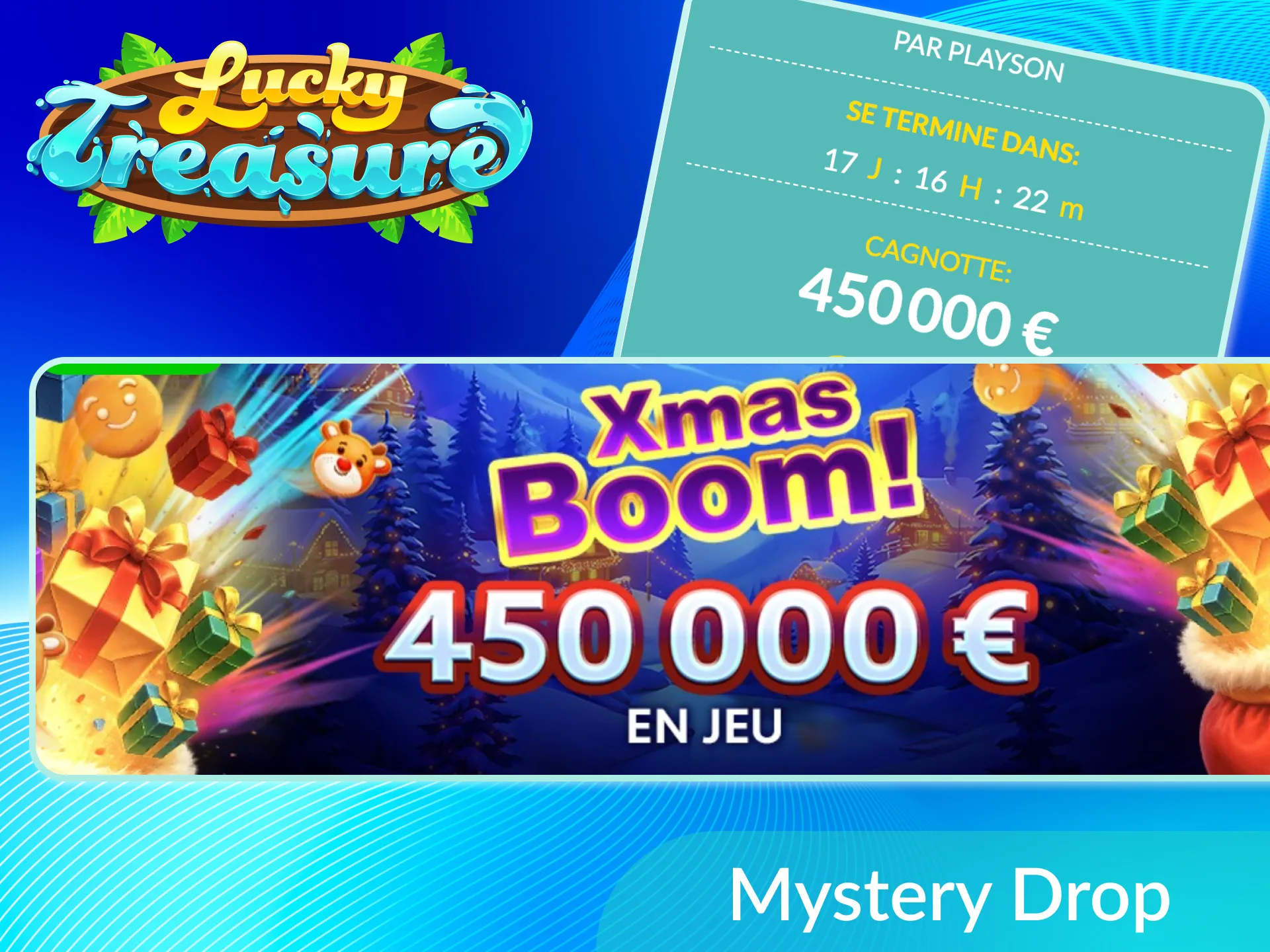 Les dépôts aléatoires aideront les utilisateurs à gagner de l'argent réel sur la plateforme Lucky Treasure.